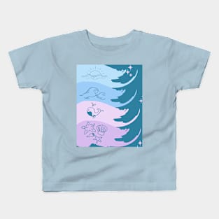 summer vibes kids Kids T-Shirt